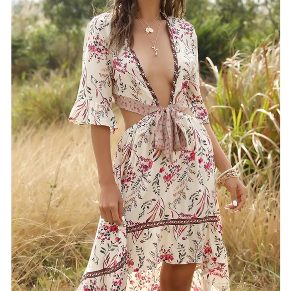 New Meadow High-Low Dress - Picture 4 of 8